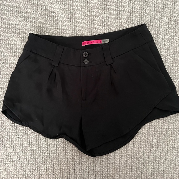 Alice + Olivia Pants - Alice + Olivia Micro Mini Shorts